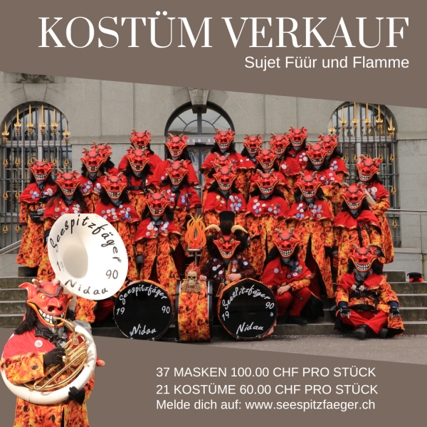 Kostümverkauf der Seespitzfäger Nidau
