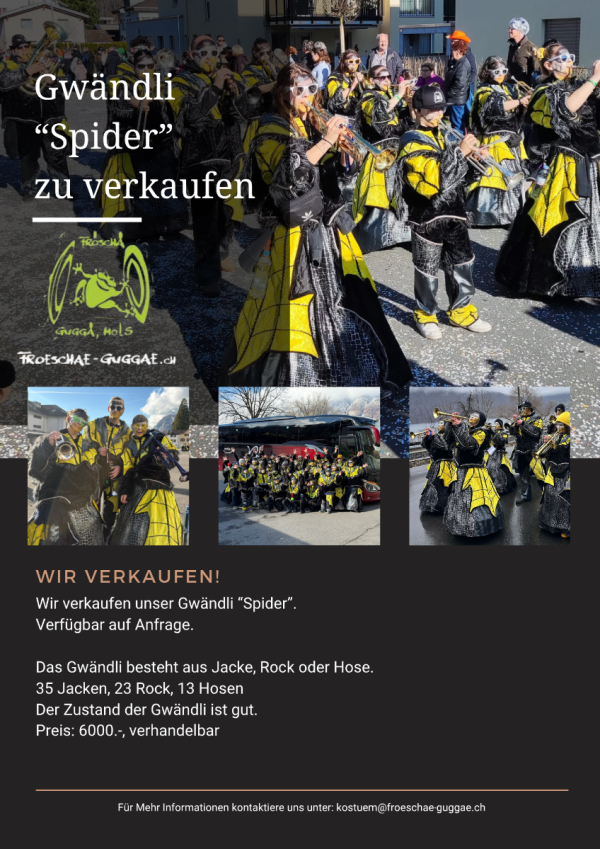 Gwändli zu verkaufen